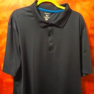 Men's navy polo shirt 2xl